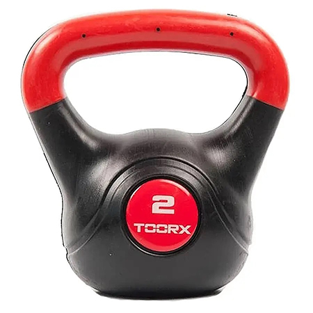 Купити Гиря Toorx PVC 2 кг Black/Orange (KRP-2) - Фото 1 Гиря Toorx PVC 2 кг Black/Orange (KRP-2) - Фото 1