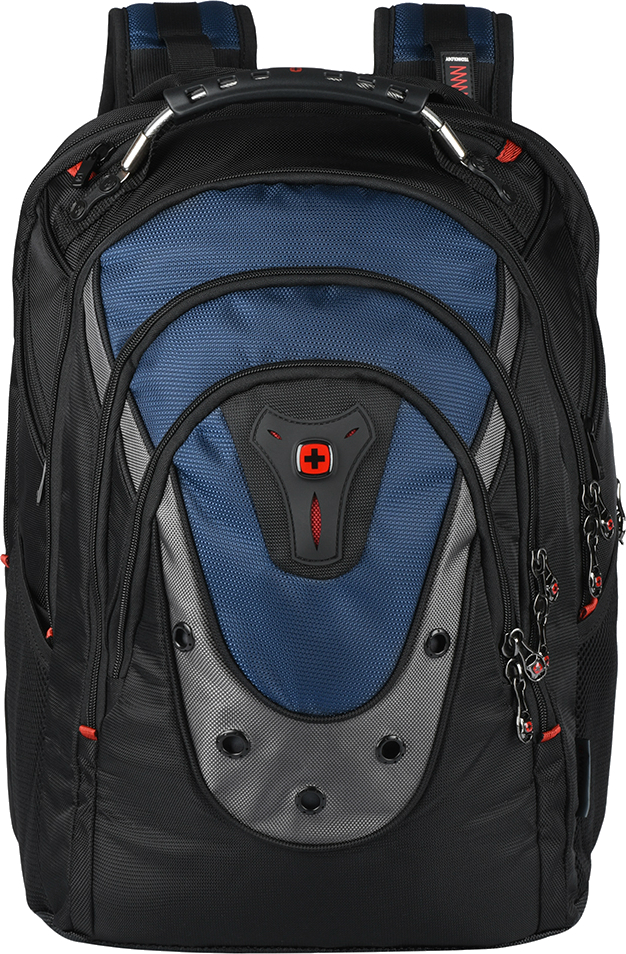 Рюкзак для ноутбука Wenger Ibex 17'' Black-Blue (600638) - Фото 1