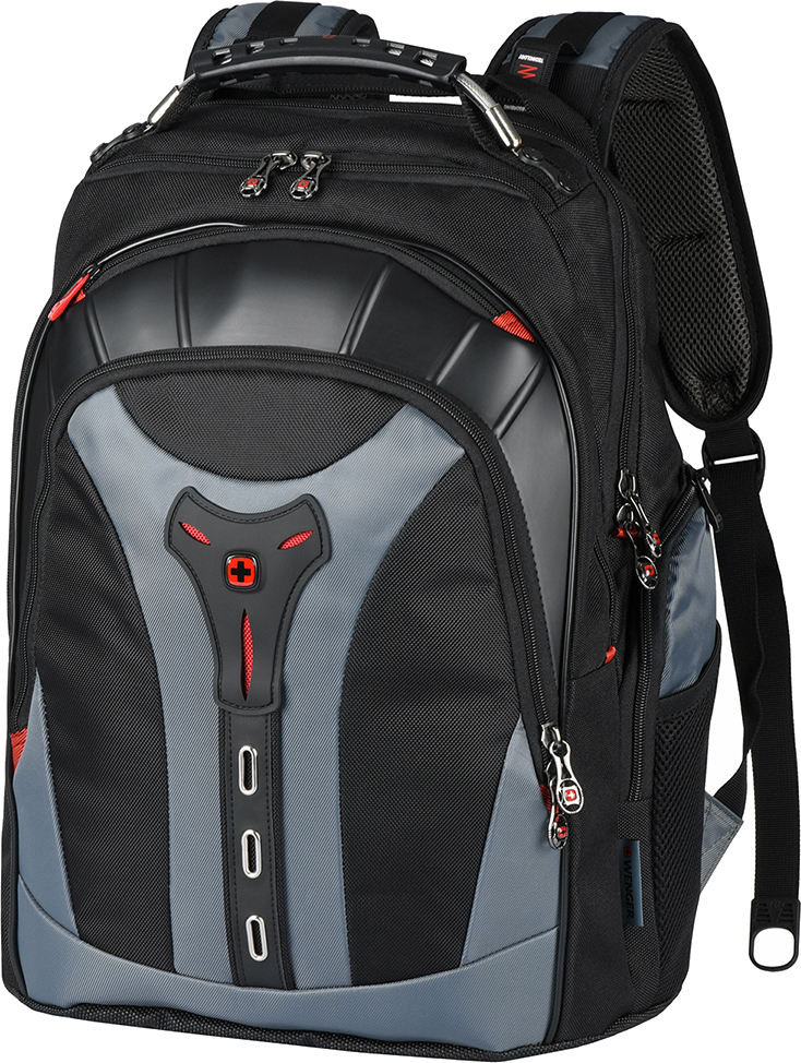Рюкзак для ноутбука Wenger Pegasus 17'' Black-Grey (600639) - Фото 1