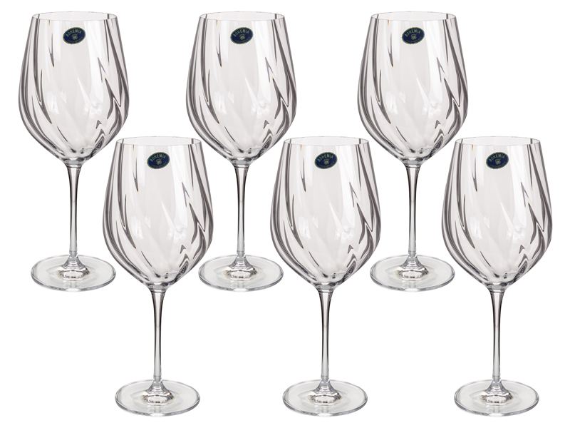 Набір келихів Bohemia Uria Optic 600 мл 6 шт. (024-419) - Фото 1