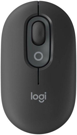 Мышь беспроводная Logitech POP Mouse with emoji Graphite (910-007412) - Фото 1