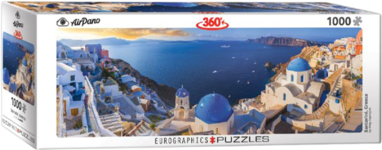 Пазли картонні (8 +) EuroGraphics Санторіні, Греція 1000 ел. (6010-5300) - Фото 1