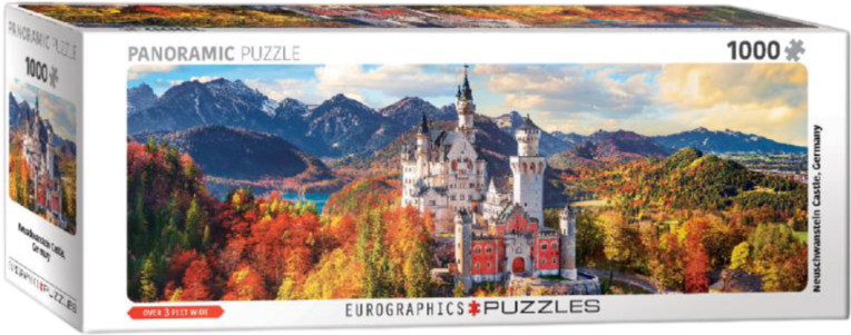 Пазли картонні (8 +) EuroGraphics Нойшванштайн восени 1000 ел. (6010-5444) - Фото 1