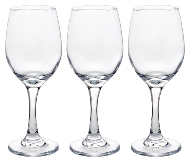 Набір келихів LeGlass 3 шт. 330 мл (602-002) - Фото 1