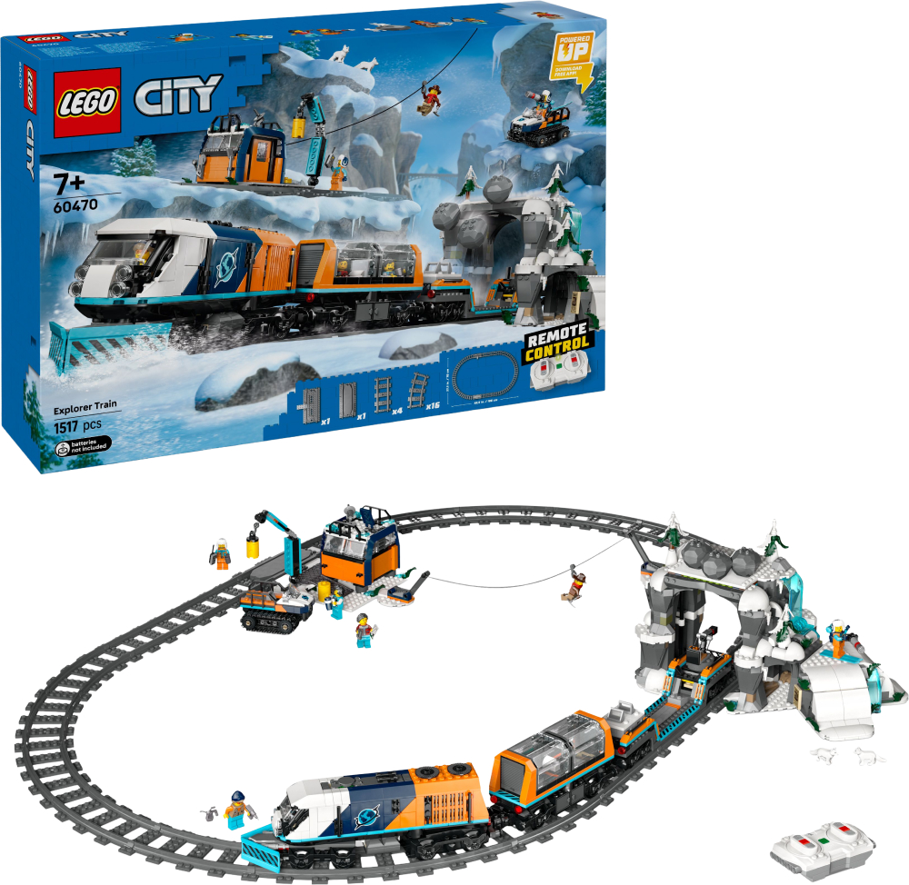 Конструктор LEGO City Арктический исследовательский экспресс (60470) - Фото 1
