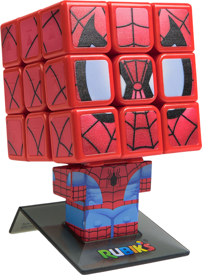 Кубик нестандарт Rubik's серии Cubers - КУБИК ЧЕЛОВЕК-ПАУК (6070145) - Фото 1