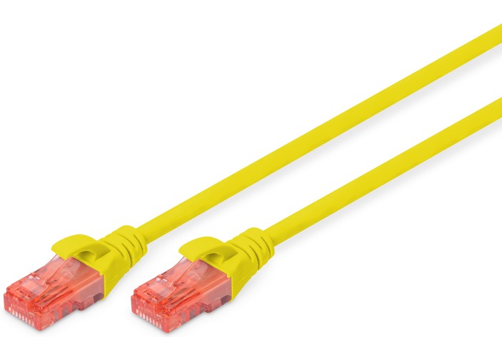 Кабель патч-корд Digitus Cat 6 UTP 2m Yellow (DK-1617-020/Y) - Фото 1