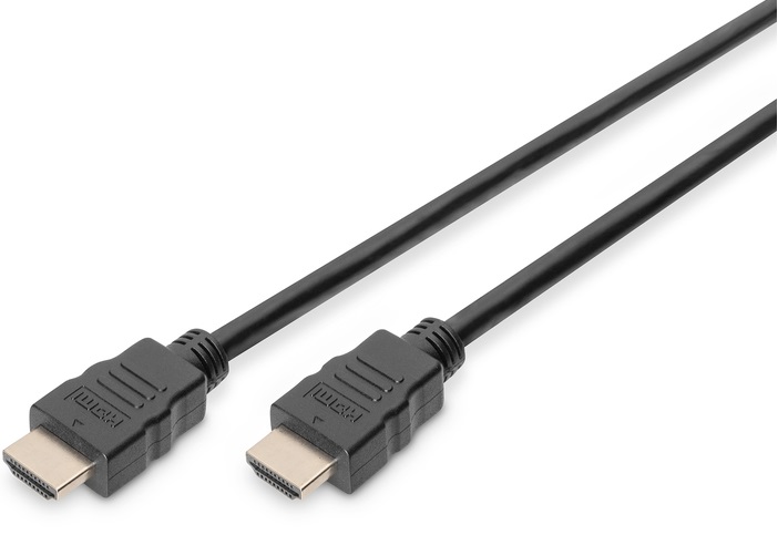 Кабель HDMI Assmann HDMI UHD 4K, w/Ethernet, type A M/M 3m (AK-330107-030-S) - Фото 1