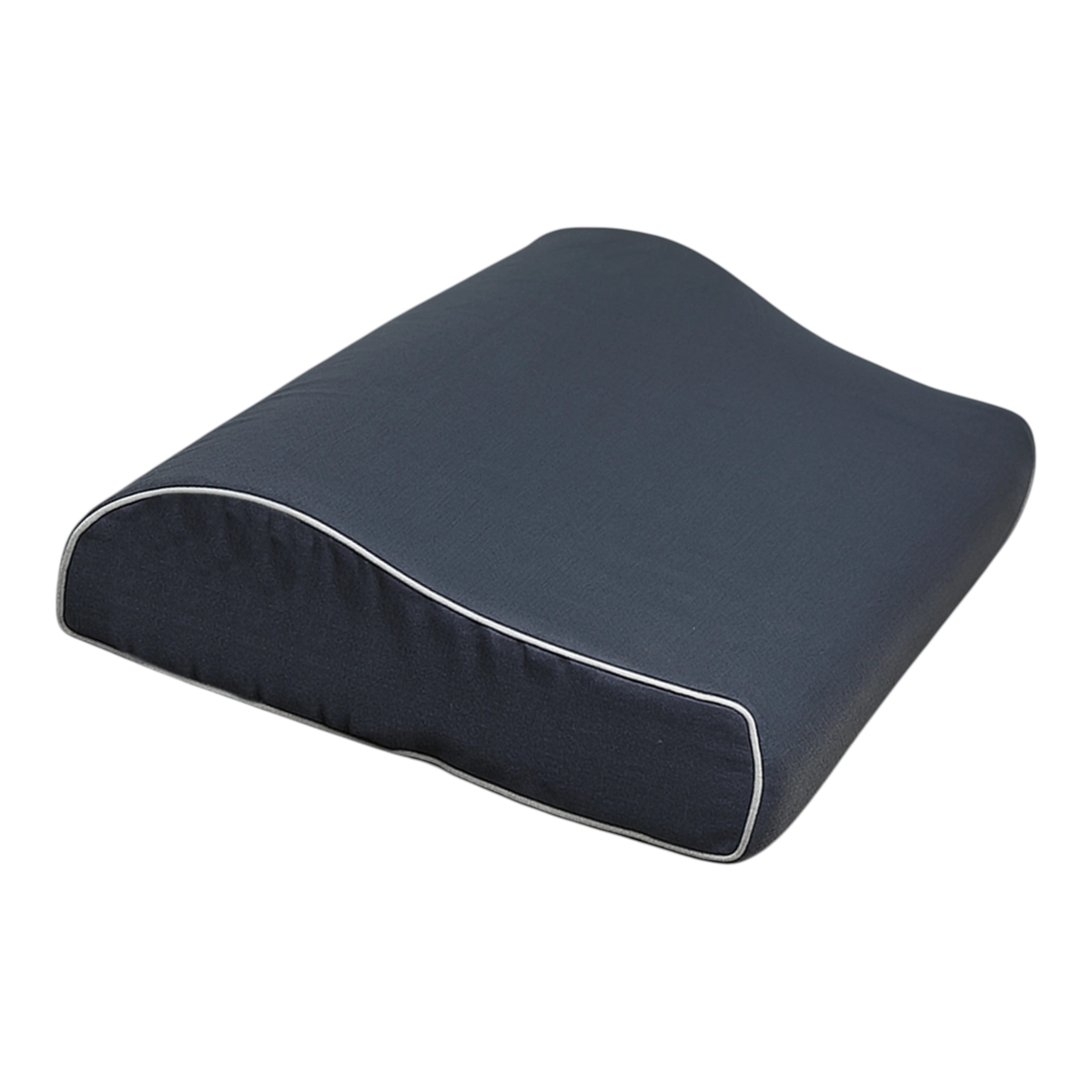 Подушка ортопедична MirSon №6112 Delicate satin Iron grey Kiddy Boy 50х29х5/8 (2200003262667) - Фото 1