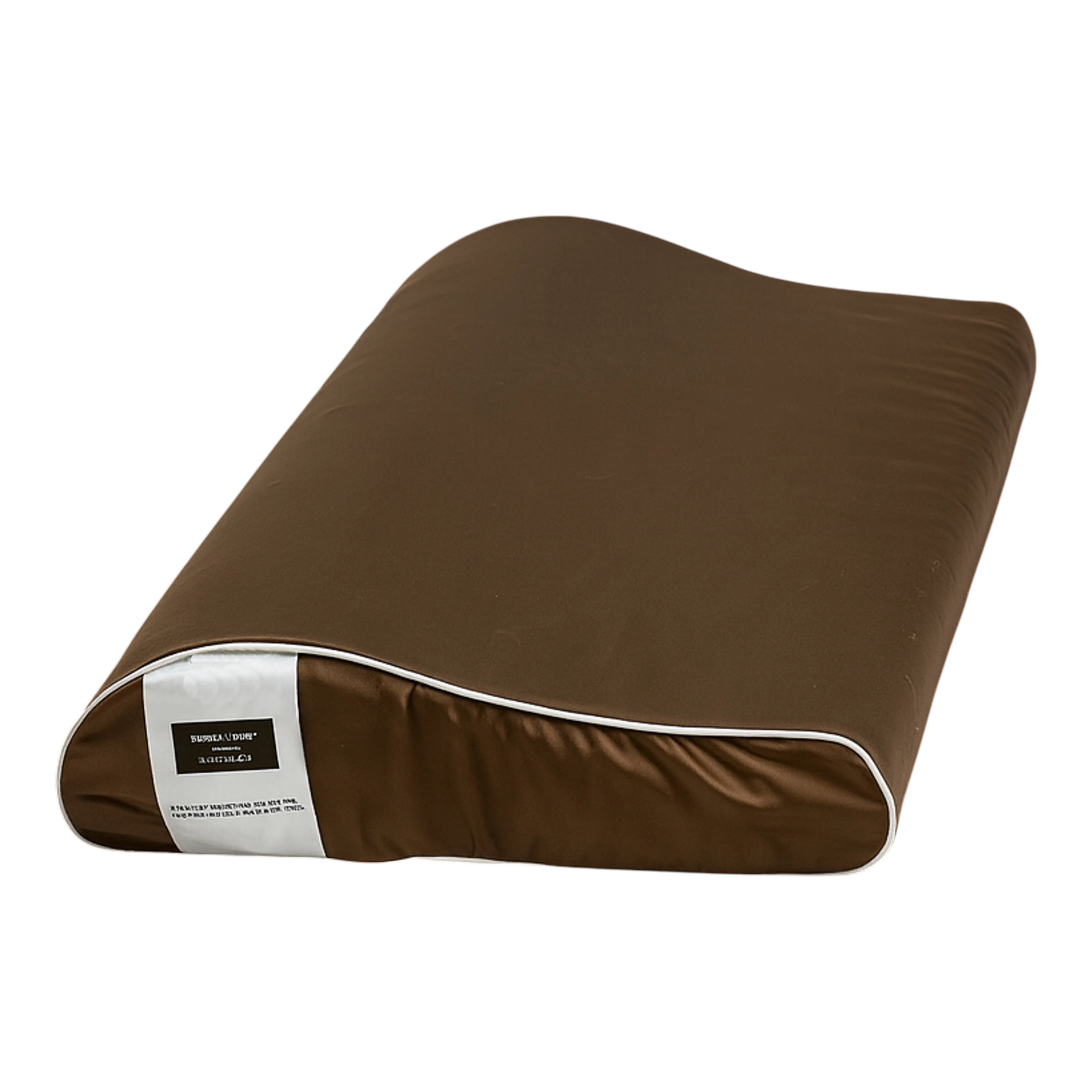 Подушка ортопедична MirSon №6120 Delicate satin Cacao Kiddy Boy 50х29х5/8 (2200003262742) - Фото 1