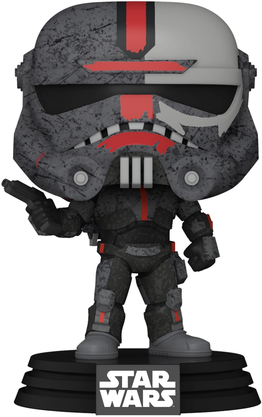 Коллекционная фигурка FUNKO POP! Bobble Star Wars Bad Batch Hunter 55500 (56280) (FUN25491593) - Фото 1