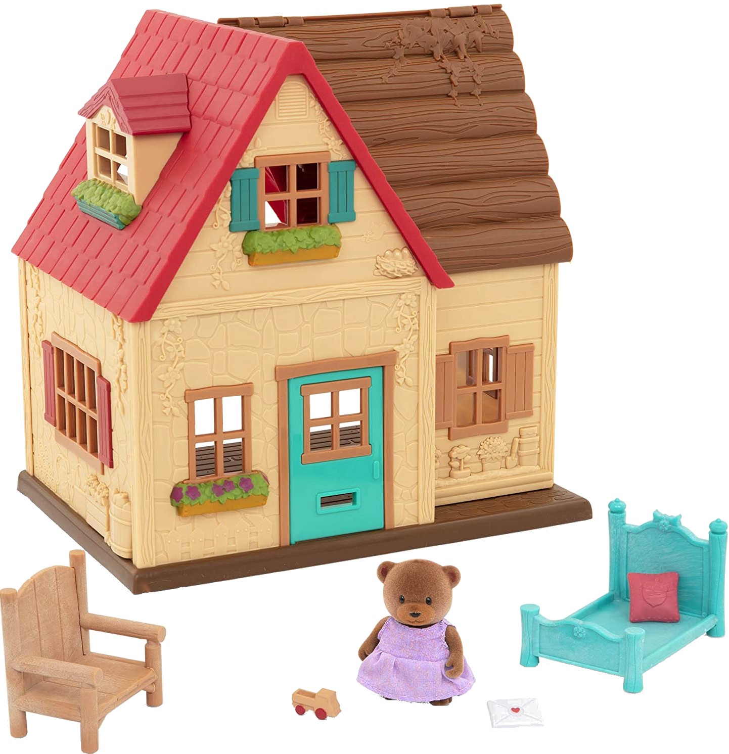 Коллекционные фигурки набор Li'l Woodzeez Загородный дом (WZ6624Z) - Фото 1