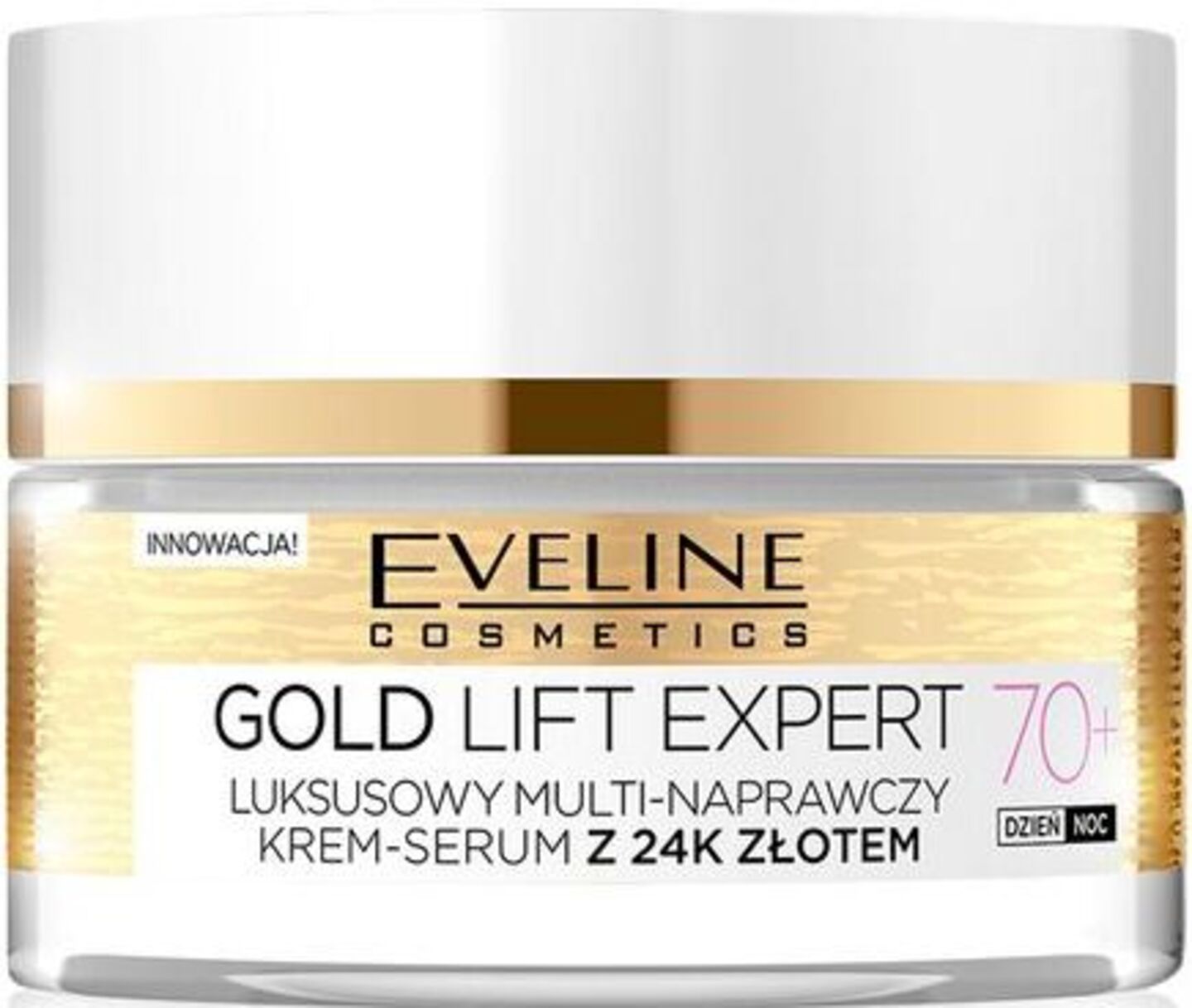 Крем для лица EVELINE Gold Lift Expert 70+ 50 мл (5901761941968) - Фото 1