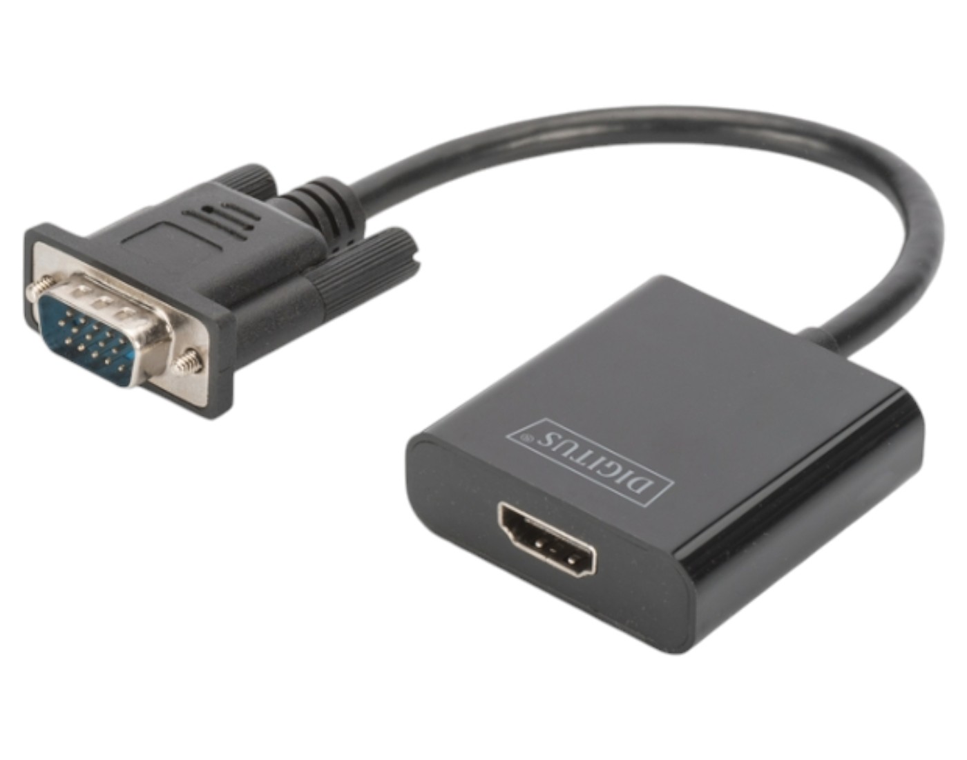 Переходник Digitus VGA - HDMI Full HD (DA-70473) - Фото 1