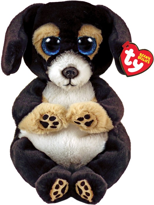 Мягкая игрушка глазастик TY Beanie Bellies Такса "RANGER" 25 см (43209) - Фото 1