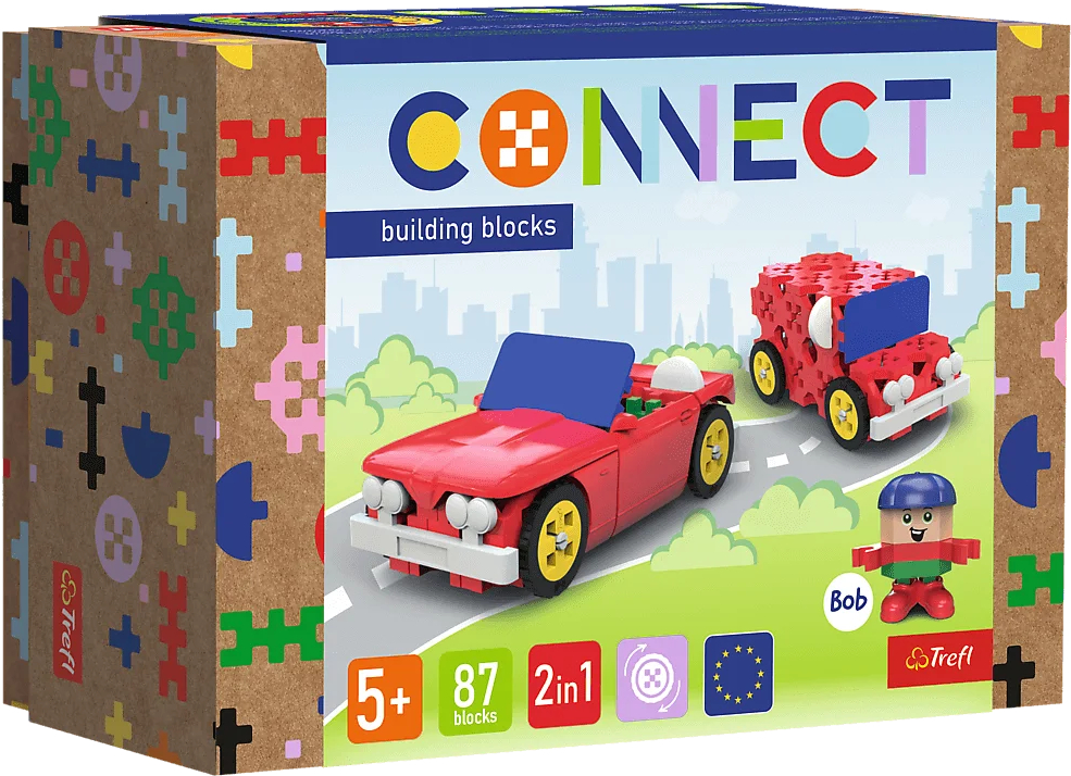Пазли (5-7 років) Trefl Connect 2в1 87 дет. (19706) - Фото 1