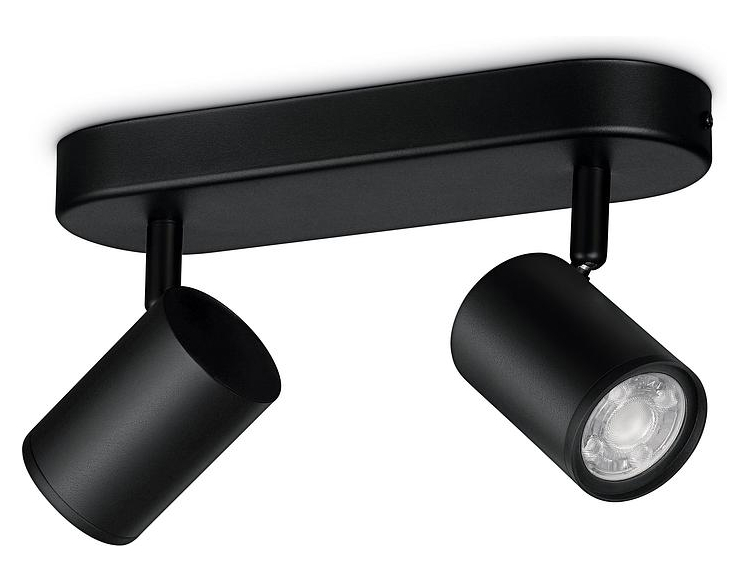 Умная лампа WiZ IMAGEO Spots 2x5W 2200-6500K RGB Wi-Fi (929002659101) - Фото 1