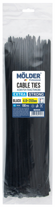 Набір хомутів Molder 4.8x350 (MA28435) - Фото 1