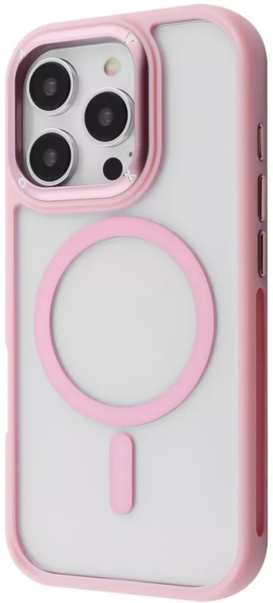 Чохол для смартфону
 Proove Clear Essence Case with Magnetic Ring iPhone 13 Pro Pink Sand (PCCEIP13P028) - Фото 1
