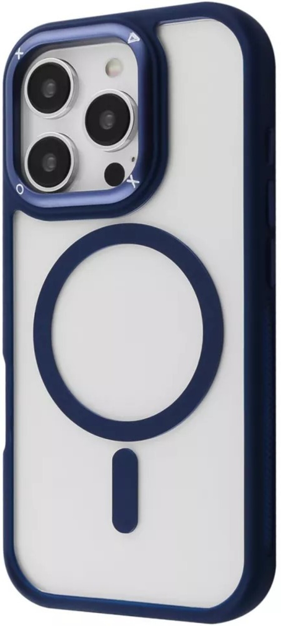 Чехол для смартфона Proove Clear Essence Case with Magnetic Ring iPhone 13 Pro Midnight Blue (PCCEIP13P008) - Фото 1