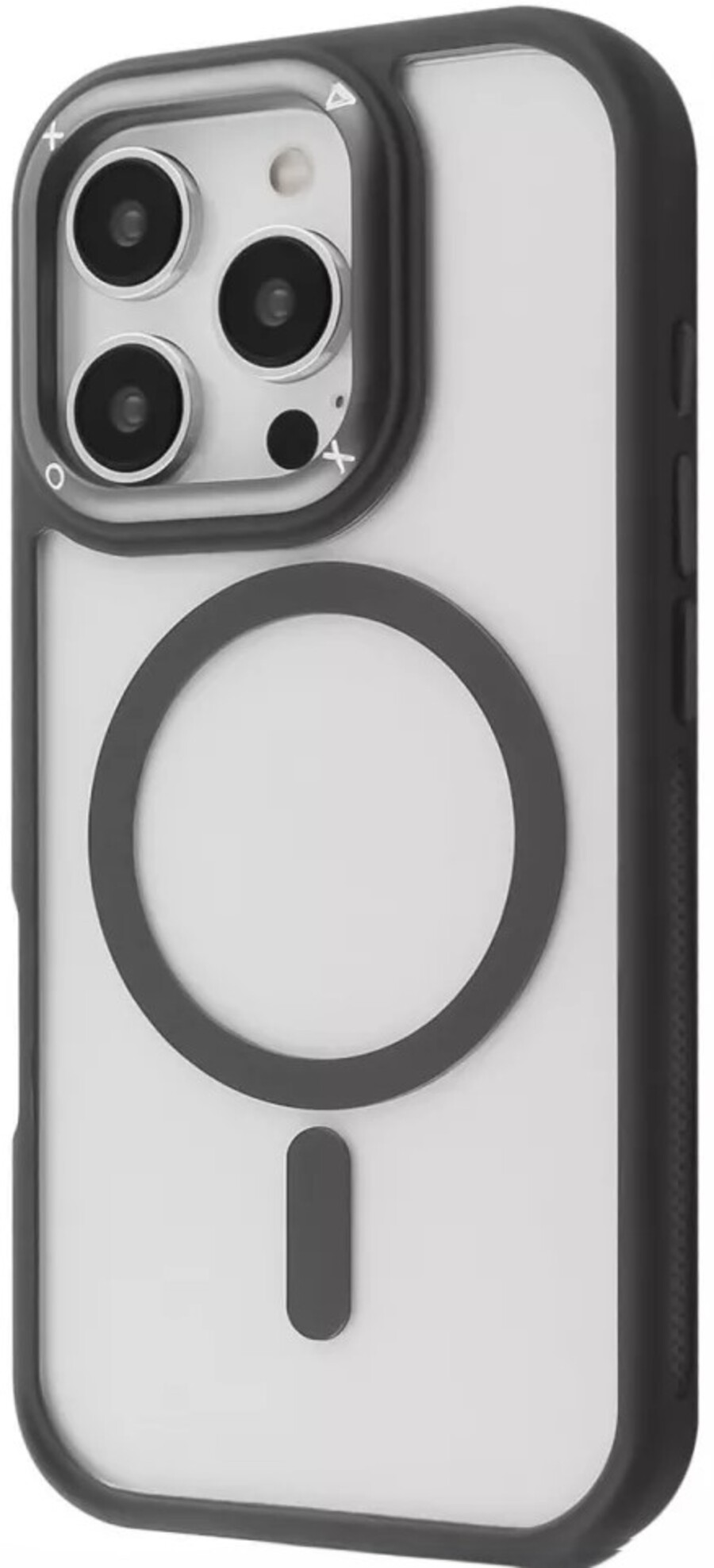 Чехол для смартфона Proove Clear Essence Case with Magnetic Ring iPhone 13 Pro Max Gray (PCCEIP13PM05) - Фото 1