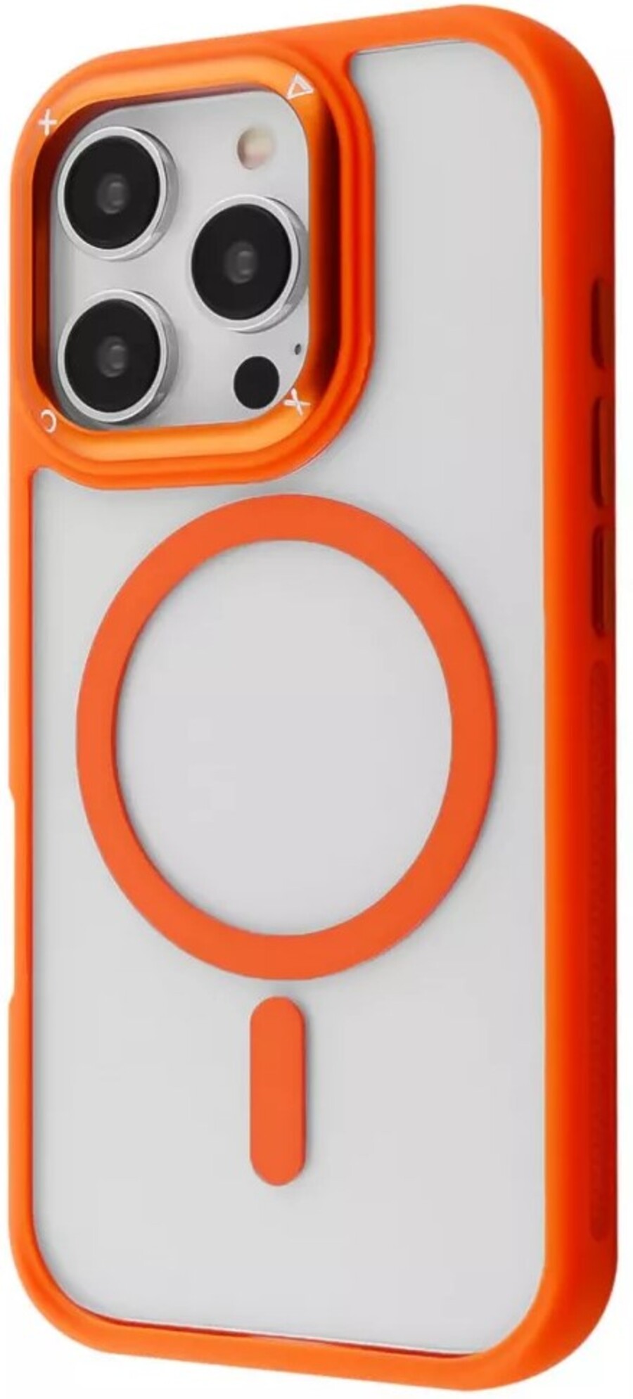 Чехол для смартфона Proove Clear Essence Case with Magnetic Ring iPhone 13 Pro Max Orange (PCCEIP13PM10) - Фото 1
