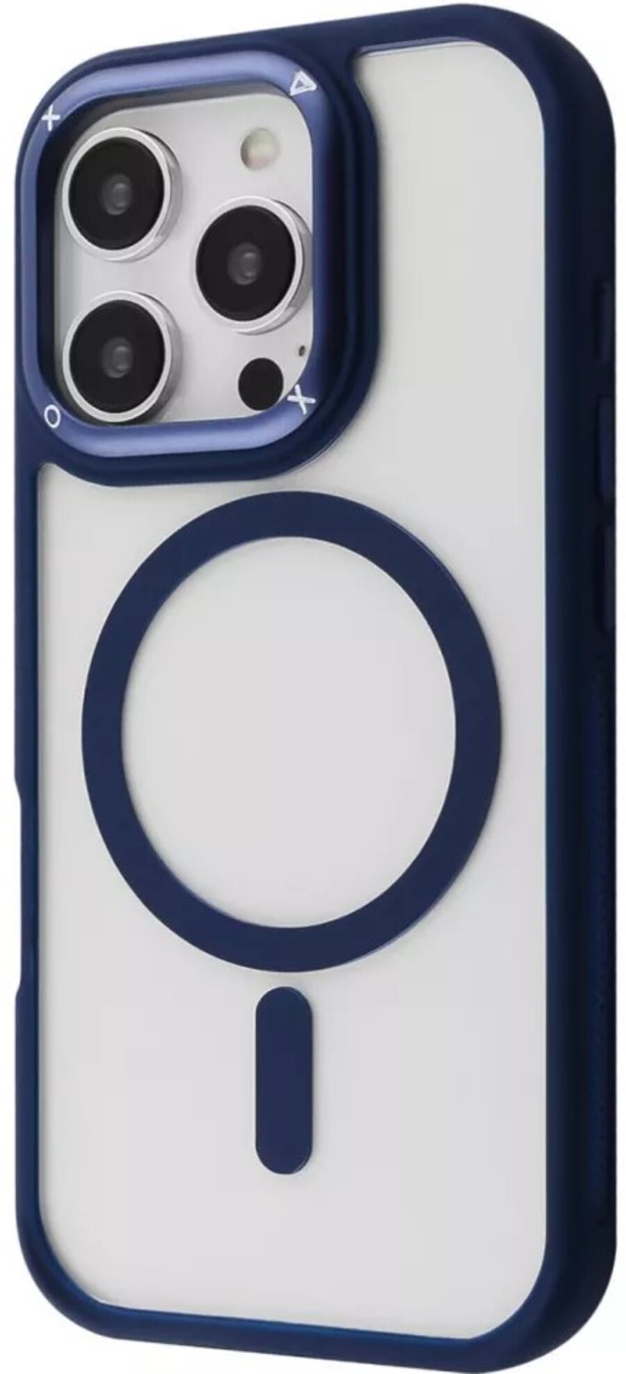 Чехол для смартфона Proove Clear Essence Case with Magnetic Ring iPhone 13 Pro Max Midnight Blue (PCCEIP13PM08) - Фото 1