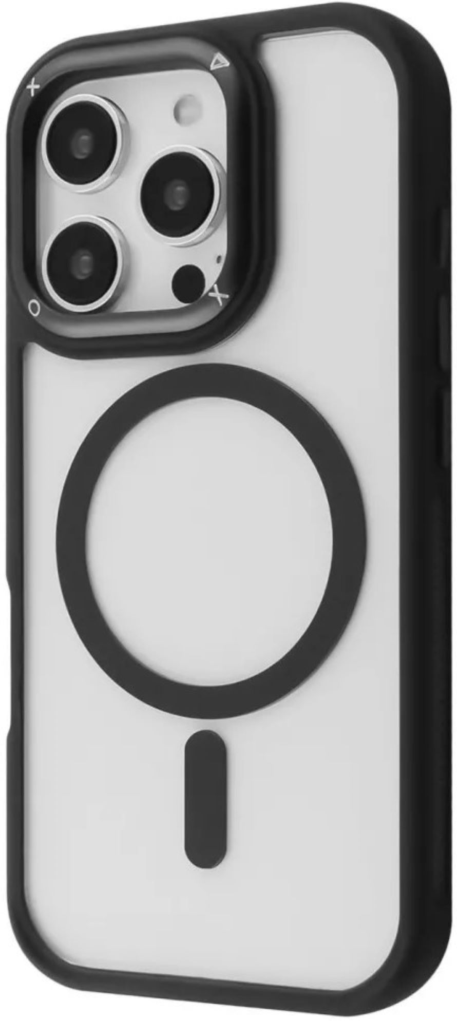 Чехол для смартфона Proove Clear Essence Case with Magnetic Ring iPhone 15 Black (PCCEIP150002) - Фото 1