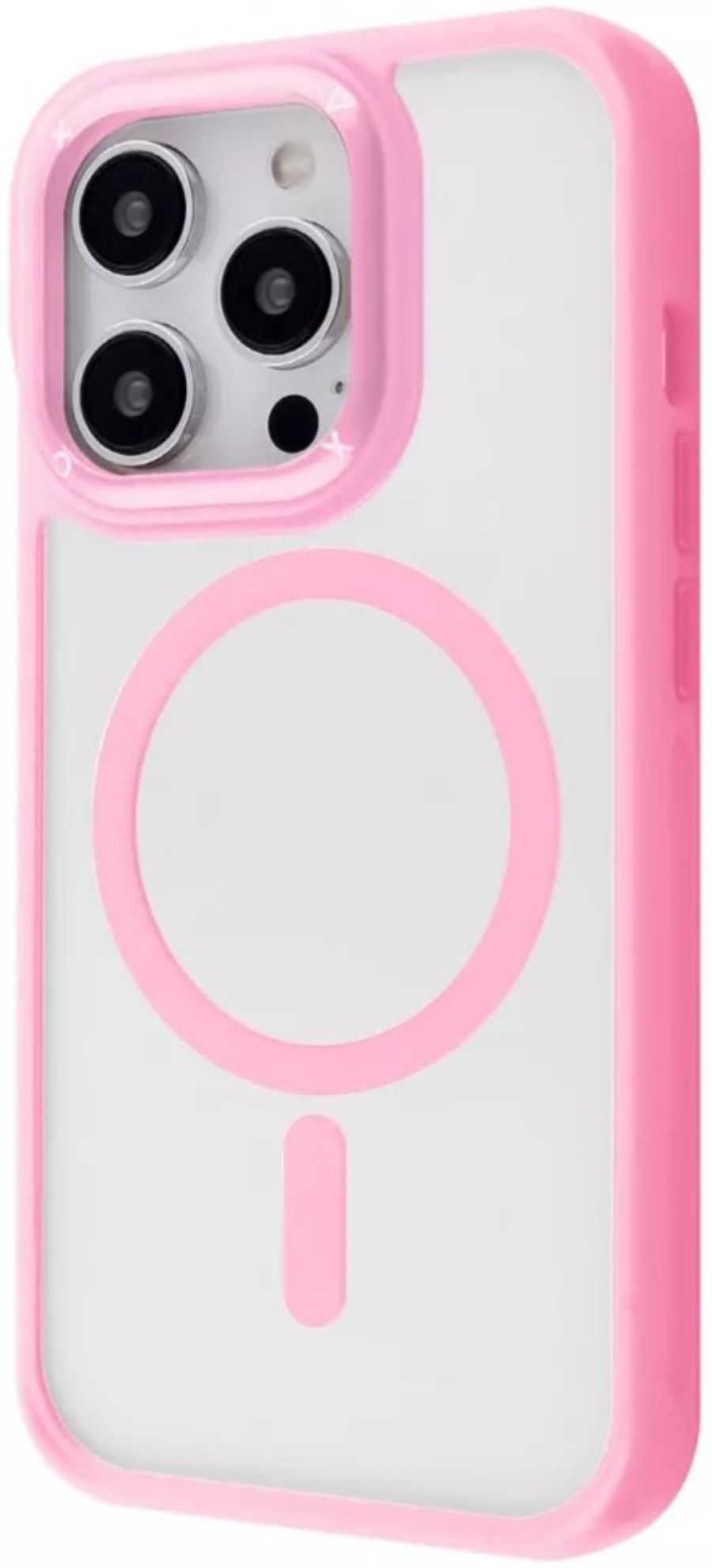 Чехол для смартфона Proove Clear Essence Case with Magnetic Ring iPhone 15 Pro pink sand (PCCEIP15P028) - Фото 1