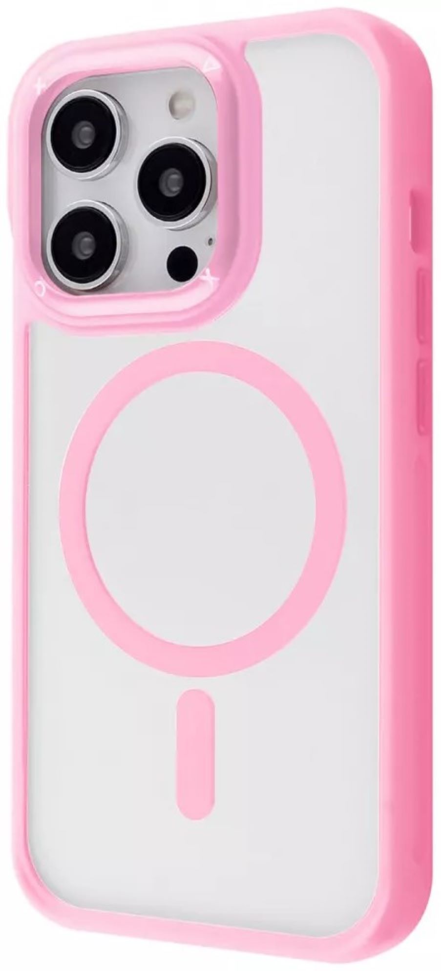 Чехол для смартфона Proove Clear Essence Case with Magnetic Ring iPhone 16 Pro pink sand (PCCEIP16P028) - Фото 1