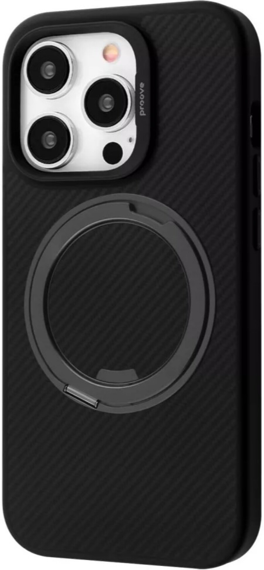Чехол для смартфона Proove Reinforce Case with Magnetic Ring iPhone 14 Pro Gray (PCREIP14P005) - Фото 1