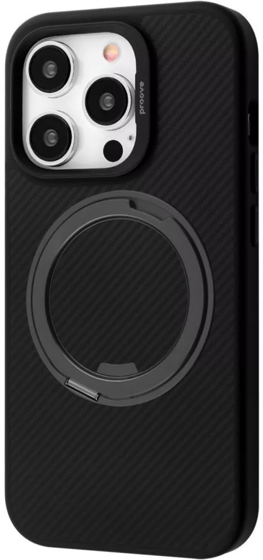 Чехол для смартфона Proove Reinforce Case with Magnetic Ring iPhone 15 Pro Gray (PCREIP15P005) - Фото 1