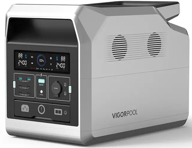 Зарядная станция универсальная VigorPool CAPTAIN 2400 2400Вт 2240Вт/ч (VP61-EU) - Фото 1