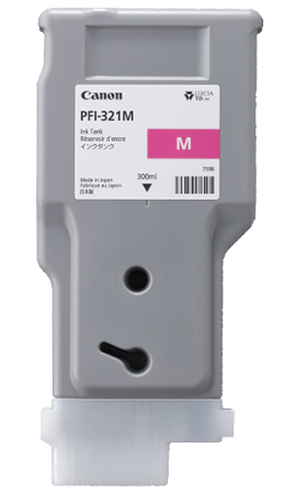 Чернила Canon для TM-250/350 PFI-321 Magenta 300 мл (6269C001) - Фото 1