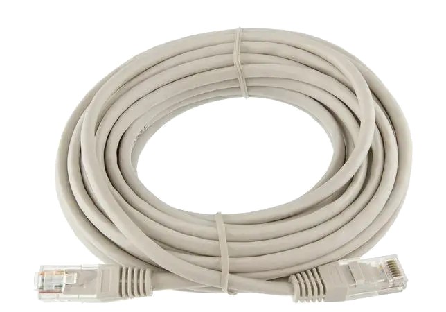 Кабель патч-корд Ritar Cat.5e UTP RJ45 5m Gray (PCR-CU/5G/04287) - Фото 1