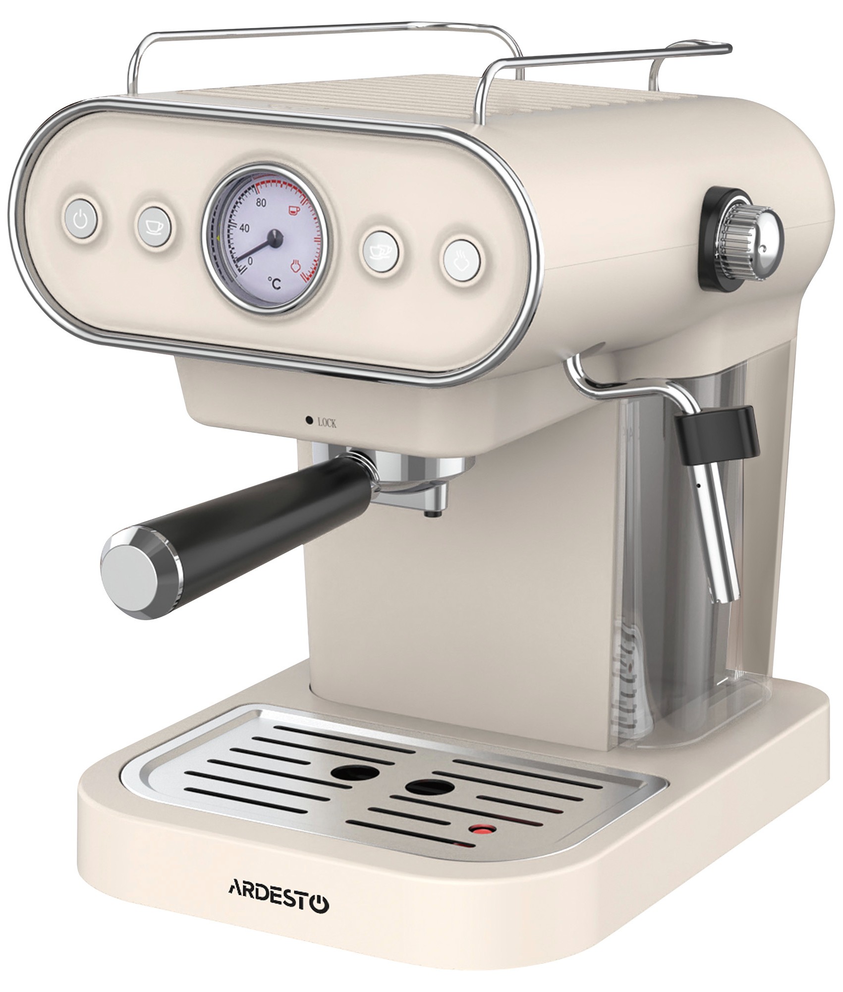 Купить Кофеварка рожковая Ardesto FCM-E15BG - Фото 1 Кофеварка рожковая Ardesto FCM-E15BG - Фото 1