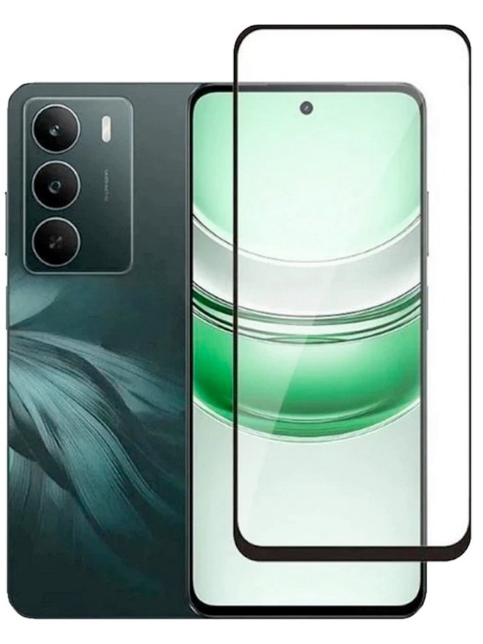 Захисне скло для смартфону BeCover for Realme C71 Black (713728) - Фото 1