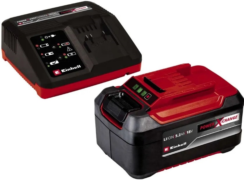 З/У к аккумуляторной батарее для электроинструментов Einhell PXC Starter Kit + аккумулятор (4512114) - Фото 1