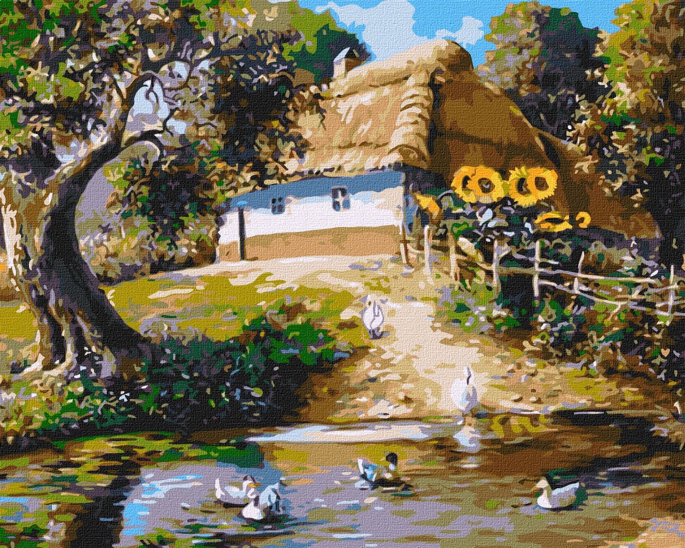 Картина по номерам Ideyka "Хутор" 40х50см (KHO6300) - Фото 1