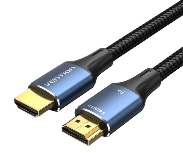 Кабель HDMI Vention HDMI - HDMI V 2.1 (M/M) 2 м Black (ALGLH) - Фото 1