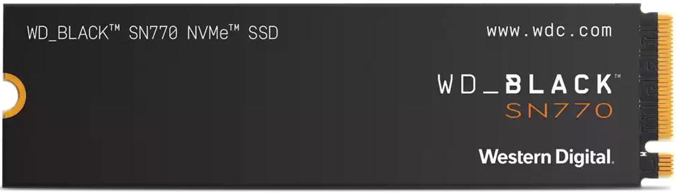 SSD-накопитель внутренний Western Digital M.2 2TB PCIe 4.0 SN770 Black (WDS200T3X0E) - Фото 1