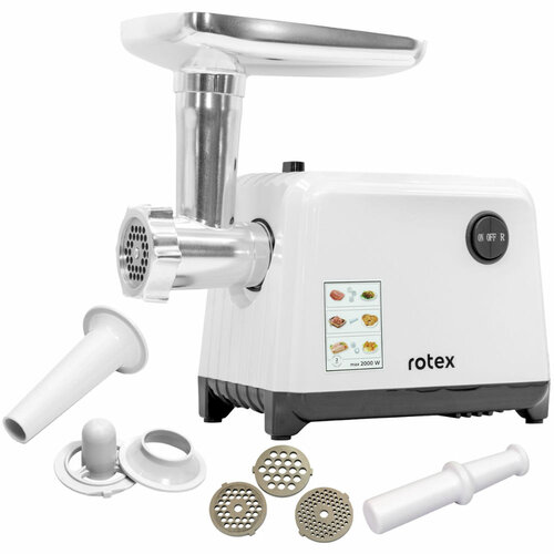 Мясорубка Rotex RMG200-W - Фото 1