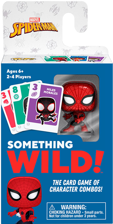Настільна гра карткова (5-7 років) FUNKO Something Wild! – ЛЮДИНА-ПАВУК - Фото 1