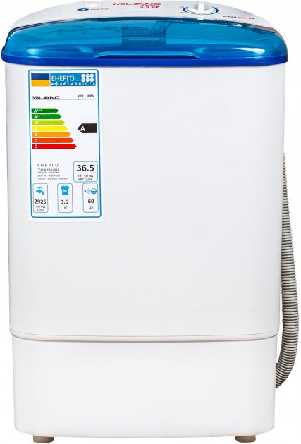 Стиральная машина Milano XPB-30 PA BLUE - Фото 1