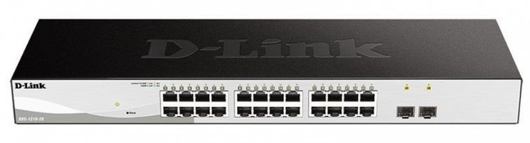 Коммутатор локальной сети (Switch) D-Link DGS-1210-26/E - Фото 1