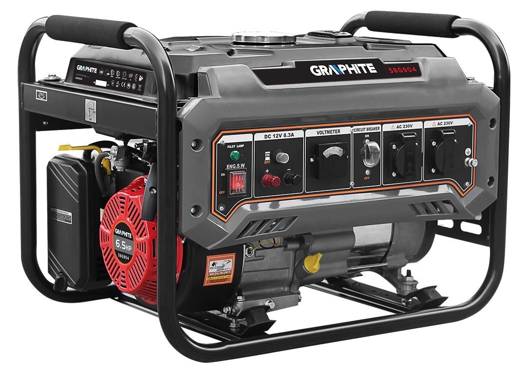 Генератор бензиновый GRAPHITE 58G904 - Фото 1