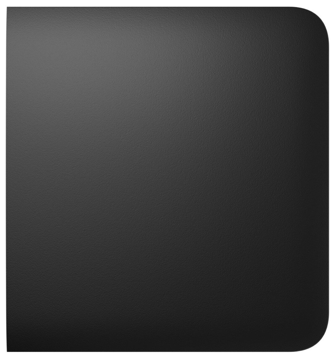 Кнопка боковая для одноклавишного выключателя Ajax SideButton 1-gang 2-way for LightSwitch Jeweler Black (000029798) - Фото 1