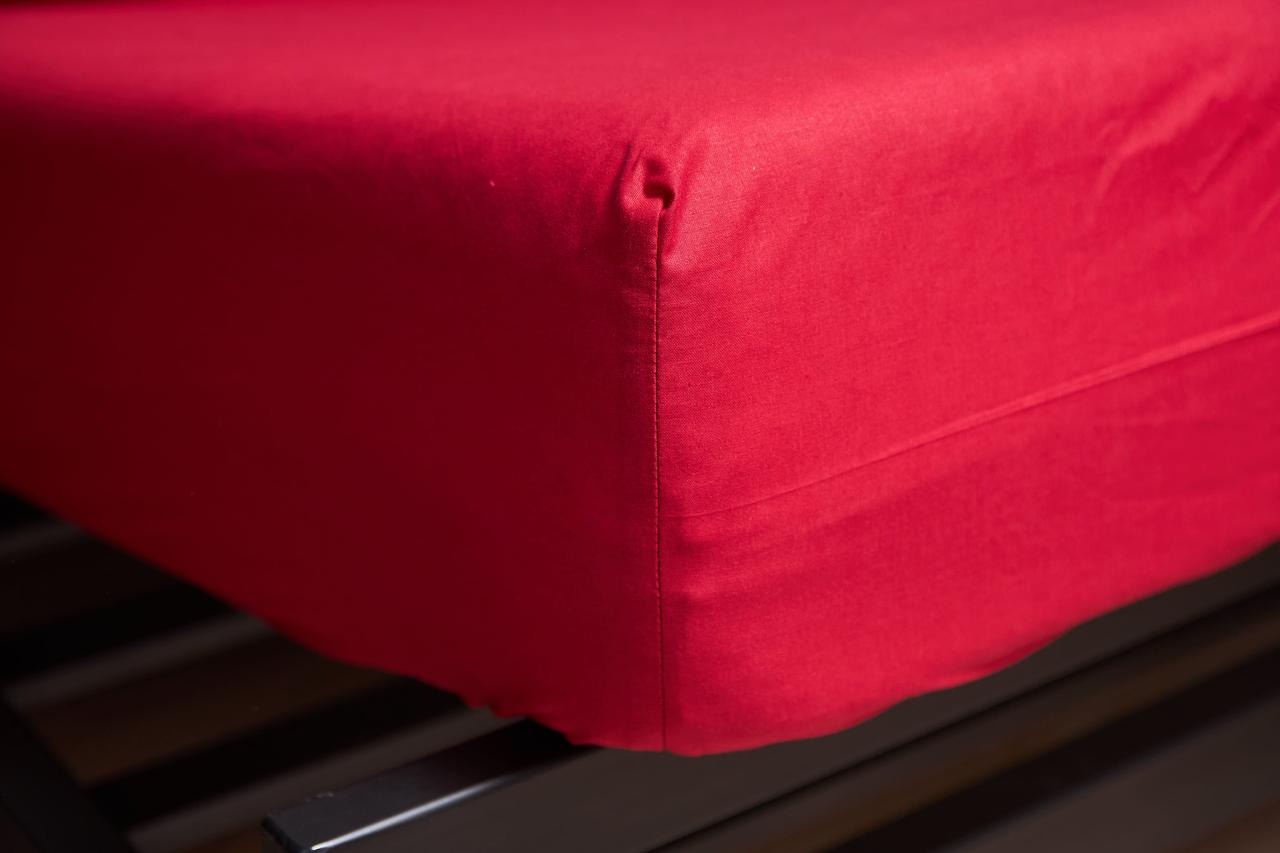 Купить Простынь полуторная Moon&Star на резинке Cherry Red Бязь Gold Люкс 140х200х25 см (MS-850000110) - Фото 1 Простынь полуторная Moon&Star на резинке Cherry Red Бязь Gold Люкс 140х200х25 см (MS-850000110) - Фото 1