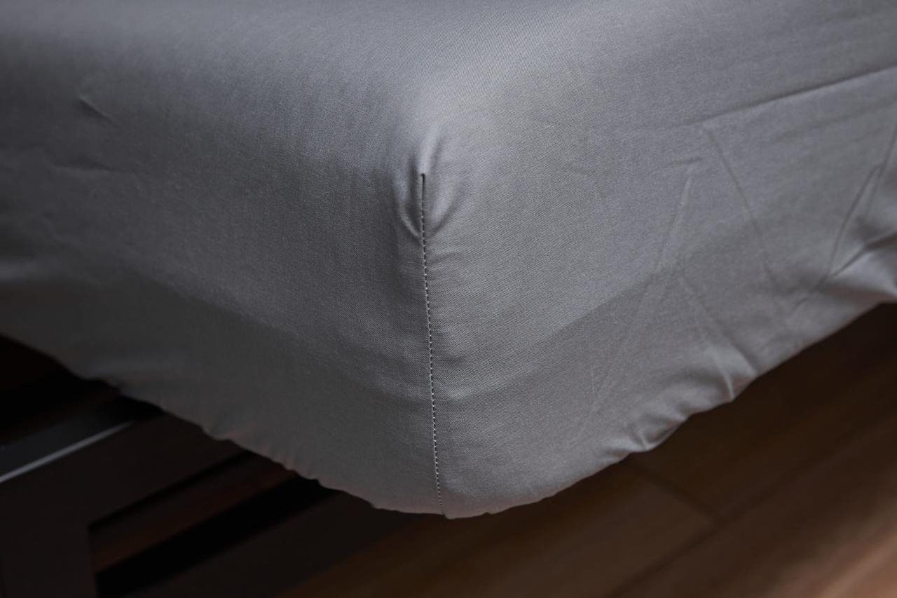 Купить Простынь полуторная Moon&Star на резинке Gray Бязь Gold Люкс 140х200х25 см (MS-850000270) - Фото 1 Простынь полуторная Moon&Star на резинке Gray Бязь Gold Люкс 140х200х25 см (MS-850000270) - Фото 1