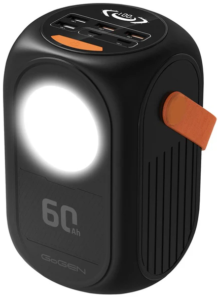 Купить Батарея мобильная Gogen Powerbank 60000 mAh (GOGPB600001B) - Фото 1 Батарея мобильная Gogen Powerbank 60000 mAh (GOGPB600001B) - Фото 1